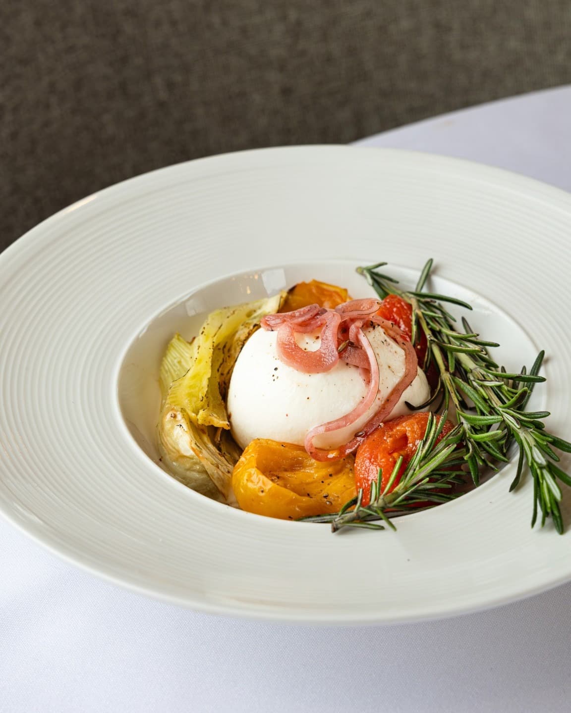 Burrata, to start